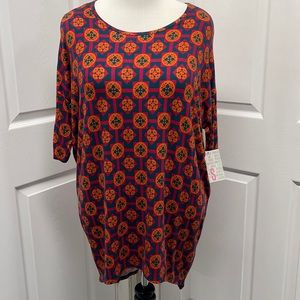 LuLaRoe New Small Geometric Irma Shirt NWT
